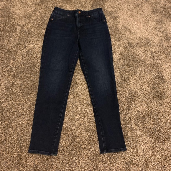 Express High Rise Cropped Skinny Jeans - Picture 1 of 3